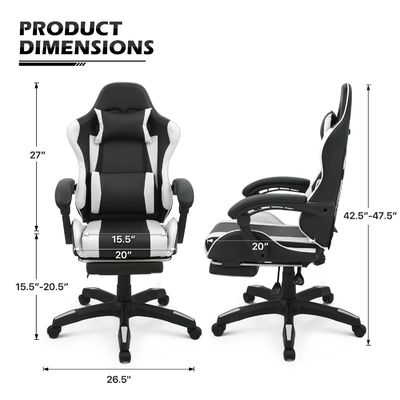 Customize OEM ODM cadeira giratória cadeira de jogos de computador ALINUNU com apoio de cabeça e lombar