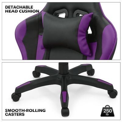 Melhore a sua experiência de jogo com a nossa cadeira ergonômica para jogadores ajustável e durável