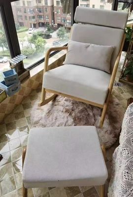 Cadeira de balanço moderna de cor personalizada para banheiro sentar sala de estar relaxar sofá cadeira