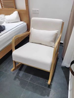Cadeira de balanço moderna de cor personalizada para banheiro sentar sala de estar relaxar sofá cadeira