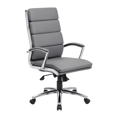 Reverso executivo cadeira de escritório giratória com estofado puresoft e suporte lombar
