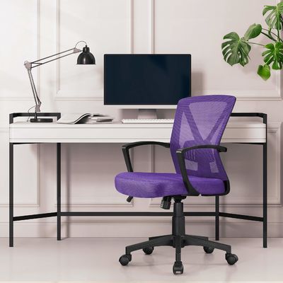 Cadeira de escritório ergonômica com 3 elevadores de gás com cor personalizada e suporte lombar ajustável