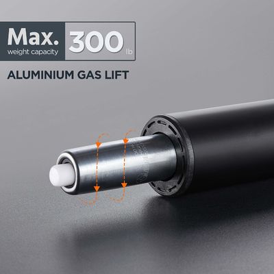 Cadeira de escritório ergonômica com 3 elevadores de gás com cor personalizada e suporte lombar ajustável