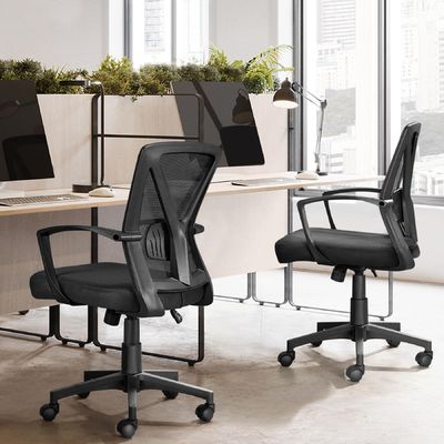 Cadeira de escritório ergonômica com cor personalizada e suporte lombar ajustável
