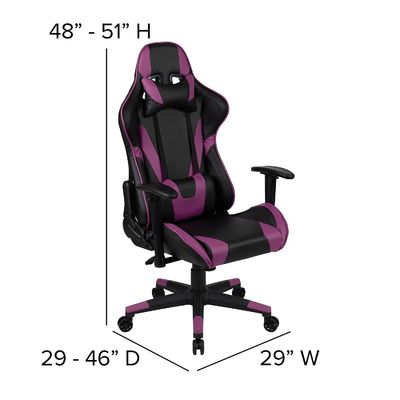 Escritório de corridas Computador ergonômico PC Cadeira giratória ajustável por ALINUNU Modern Design