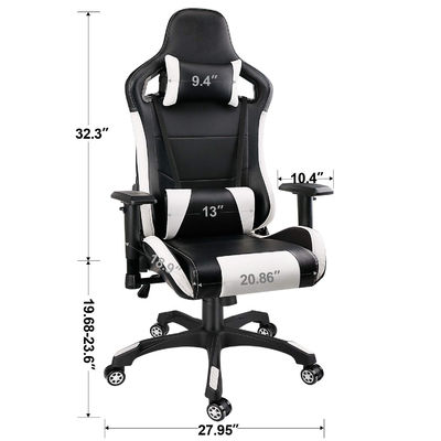 Modern Design High Back PU Leather Girável Cadeira de Jogo de Corrida para Você de ALINUNU