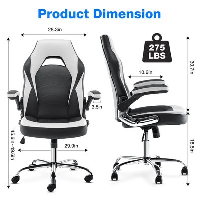 Embalagem de correio ALINUNU Cadeira de jogo de corrida ergonômica com suporte lombar cor personalizada