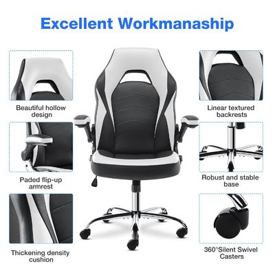 Embalagem de correio ALINUNU Cadeira de jogo de corrida ergonômica com suporte lombar cor personalizada