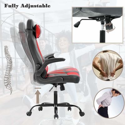 Embalagem de correio Cadeira de computador ergonômica 360 giratório/ajuste de altura/repouso por ALINUNU