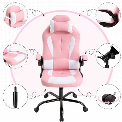 Dimensões do produto 28&quot;D x 27.3&quot;W x 47.6&quot;H IN ALINUNU Cadeira de jogos direta para adultos