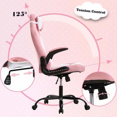 Dimensões do produto 28&quot;D x 27.3&quot;W x 47.6&quot;H IN ALINUNU Cadeira de jogos direta para adultos