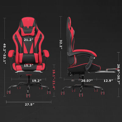 ALINUNU Direct High Back Chair de jogos com apoio de pé em cor personalizada e alumínio