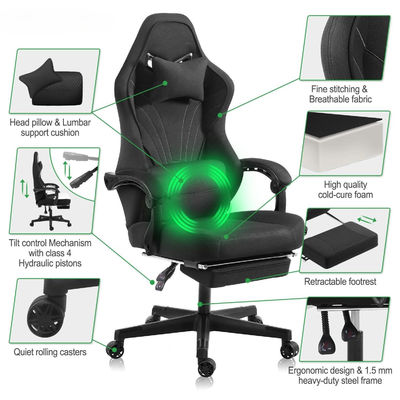 Melhore a sua experiência de jogo com a nossa cadeira de jogo com computador ergonômico