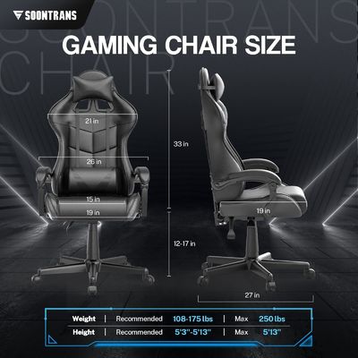 Fornecer diretamente cadeira ergonômica de estilo moderno com massagem e couro sintético