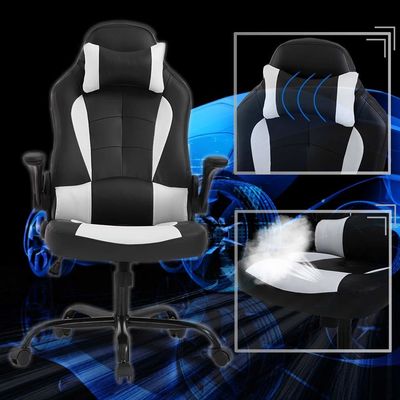 Cadeira giratória de design moderno para adultos Cadeira de computador ergonômica direta ALINUNU