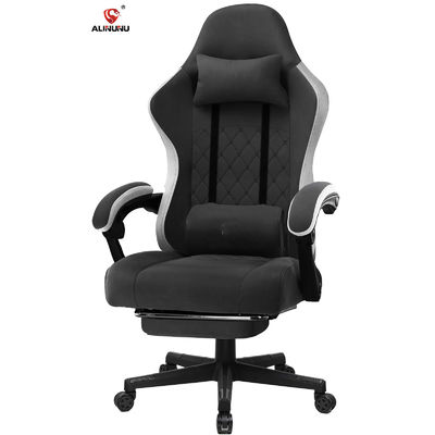 360 giratório/ Ajuste de altura/ Reclinador de costas altas Cadeira ergonômica para jogos de computador