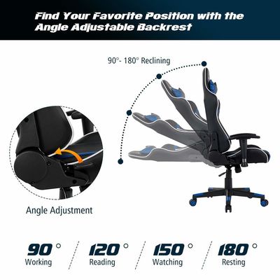 38 libras estilo de design moderno computador gaming cadeira de corrida ergonomia escritório cadeiras de jogos