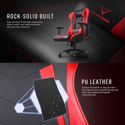 ALINUNUCustomizado Serviço Ergonômica Cadeira de jogo de corrida Altura ajustável e costas altas