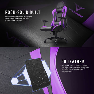 ALINUNU High Back Ergonomic Racing Gaming Chair Cadeira ajustável de altura para jogos