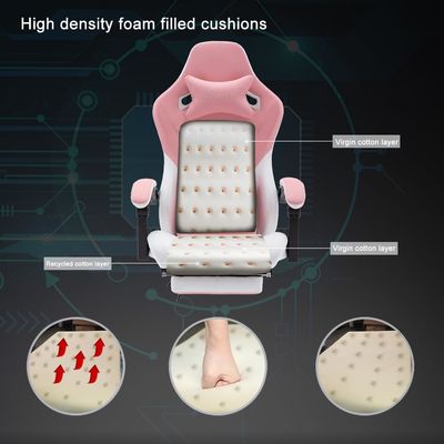 Cadeira de jogos ALINUNU traseiro alto Ergonomico e 300 libras Recomendação de peso máximo