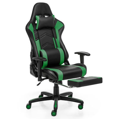 Cadeira de corrida de computador ergonômica de costas altas 300 libras Recomendação de peso máximo