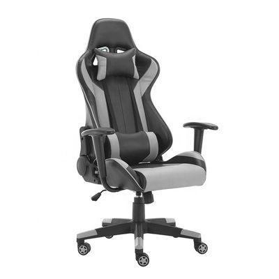 Cadeira de jogos de tecido sintético de couro 2022 com rodas reclinadas PC Gamer Racing Style