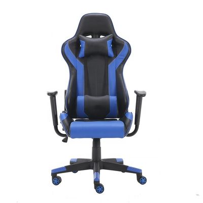 Cadeira de jogos de tecido sintético de couro 2022 com rodas reclinadas PC Gamer Racing Style