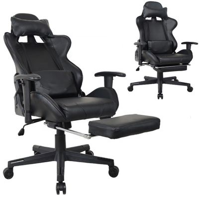 PC Gamer estilo de corrida cadeira executiva couro genuíno cadeira de escritório de jogos confortável