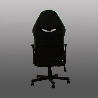Melhore sua configuração de jogo com cadeira executiva e apoio de pé em couro sintético