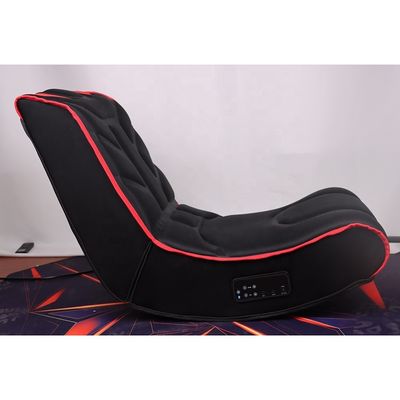 Cadeira de jogo de corrida ergonômica dobrável com alto-falantes a bordo 17x31.5x31.5 polegadas