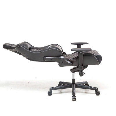 Cadeira de jogo 360 giratória e ajustada em altura de estrutura de ferro para experiência de jogo ergonômica