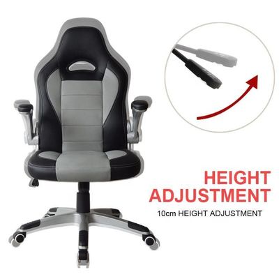 Cadeira de jogos personalizada acessível com bloqueio de inclinação e conforto ergonômico de espuma moldada