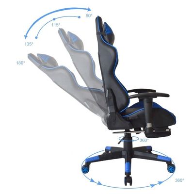 Assento de braço 2D personalizável de elevação giratória cadeira de jogos para desempenho de jogos Ultimate