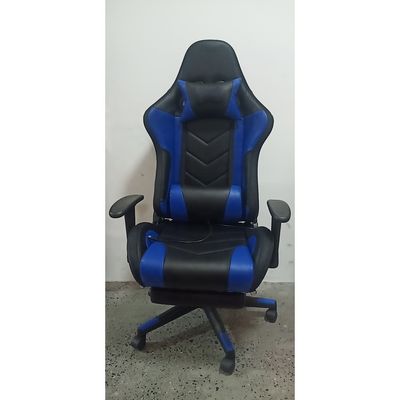 Altura do assento 54cm Braço ajustável de corrida LED Luz RGB Cadeira de jogos com logotipo personalizado