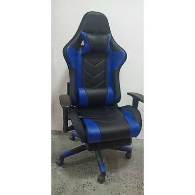 Altura do assento 54cm Braço ajustável de corrida LED Luz RGB Cadeira de jogos com logotipo personalizado