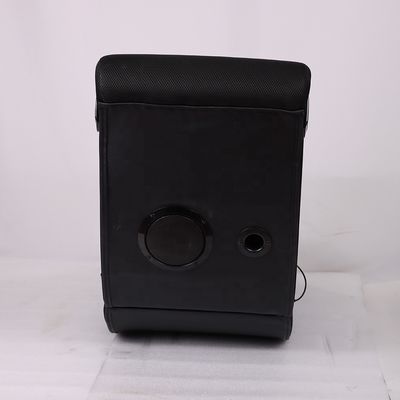 Quadrilha de computador de escritório de couro com luzes e alto-falantes