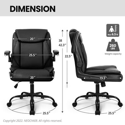 Cadeira de jogo ergonômica de embalagem de correio com altura ajustável e apoio nas costas