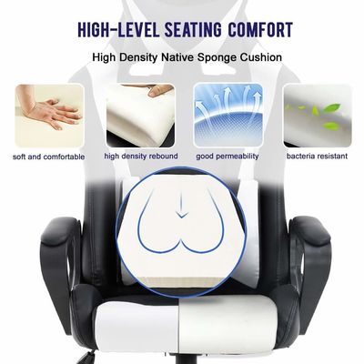Cadeira de corrida de computador para mulheres Homens 31 libras Peso do item Material do quadro de nylon