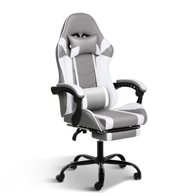 Cadeira giratória ajustável em altura Recliner ergonômico para computadores de escritório e jogos de vídeo