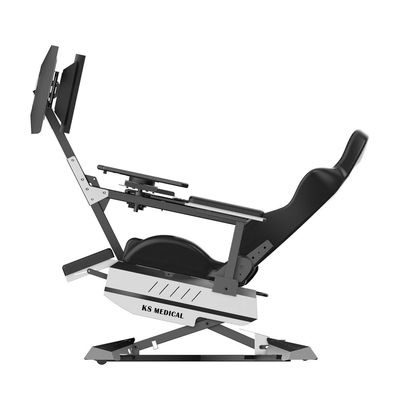 Metal Cockpit Workstation Recliner Gaming Computer Chair com Design de Gravidade Zero