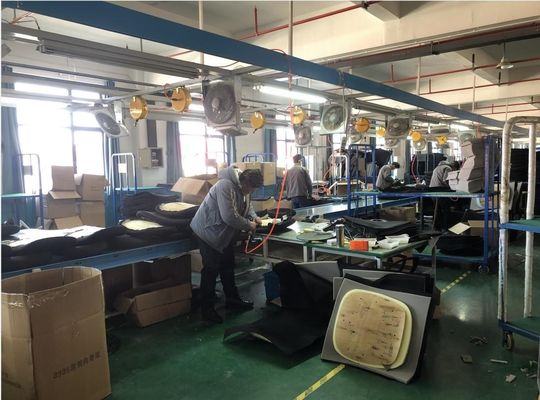 Cadeira de computador com braços flexíveis, altura ajustável e suporte lombar