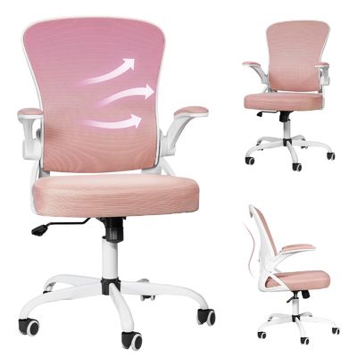 Cadeira de escritório de malha Design ergonômico Altura ajustável para casa e escritório