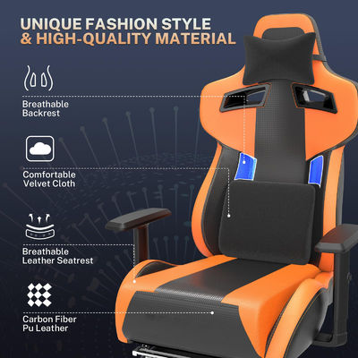 OEM ODM Cadeiras de escritório de jogos ergonômicos aceitáveis com suporte lombar