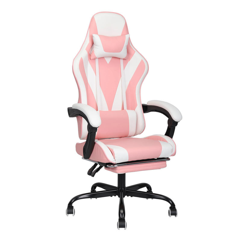 ALINUNU Metal Tipo Metal Alto Volte Vídeo Ergonômico PC de corrida Cadeira de jogos com apoio de pé