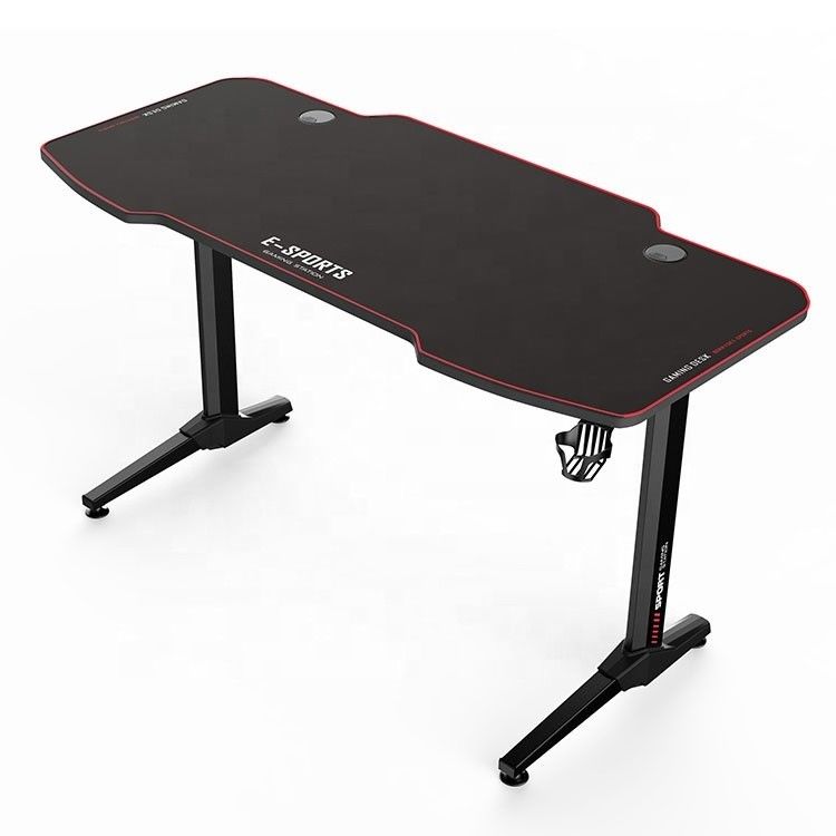 Mesa de jogos portátil em forma de L para móveis de escritório doméstico