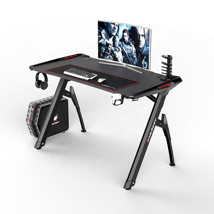 Tabela de jogo de computador personalizada para jogos na Internet com material de superfície de PU