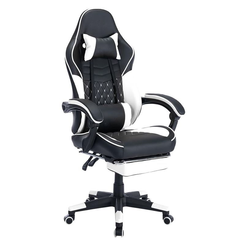 Cadeira de jogo moderna de escorpião de couro ergonômica para sala de jogos de computador