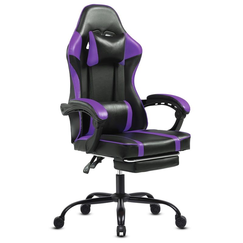 Cadeira de jogos ergonômica ajustável em altura para adultos Estilo de design