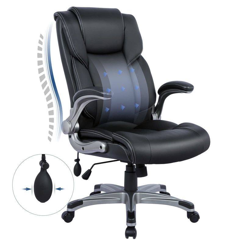 Modern Design Back executivo cadeira de escritório para peso máximo de 275 libras