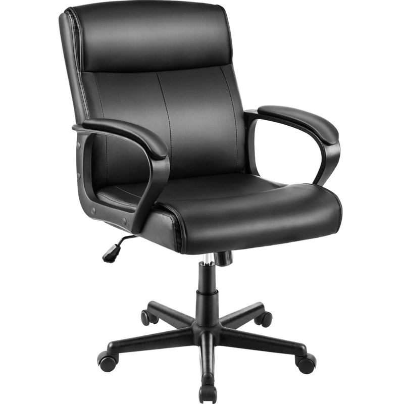360 giratório / Ajuste de altura / Recliner Meia cadeira de escritório para 250 libras capacidade de peso